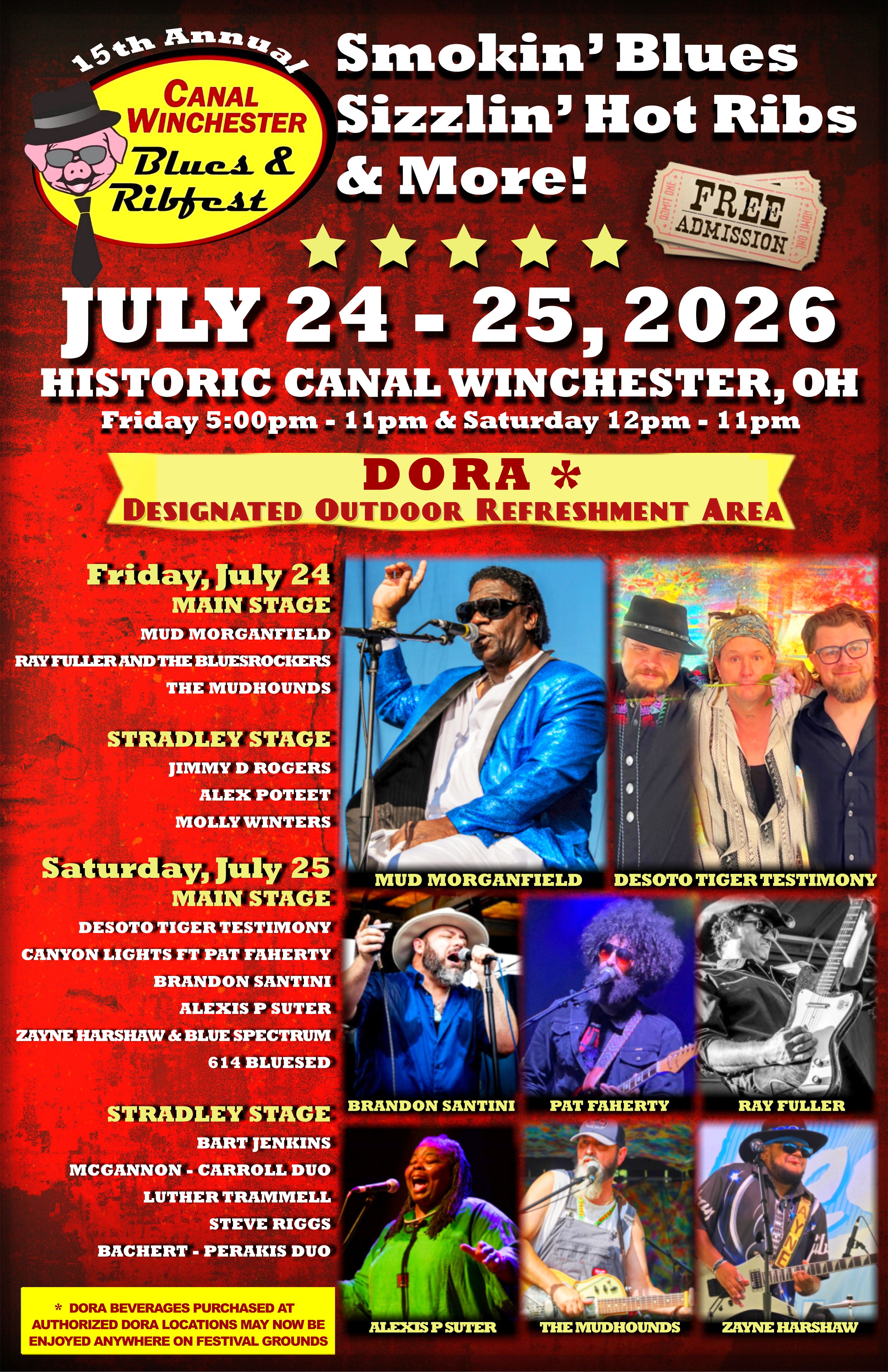 Juky 24-25, 2026 Canal Winchester, Ohio