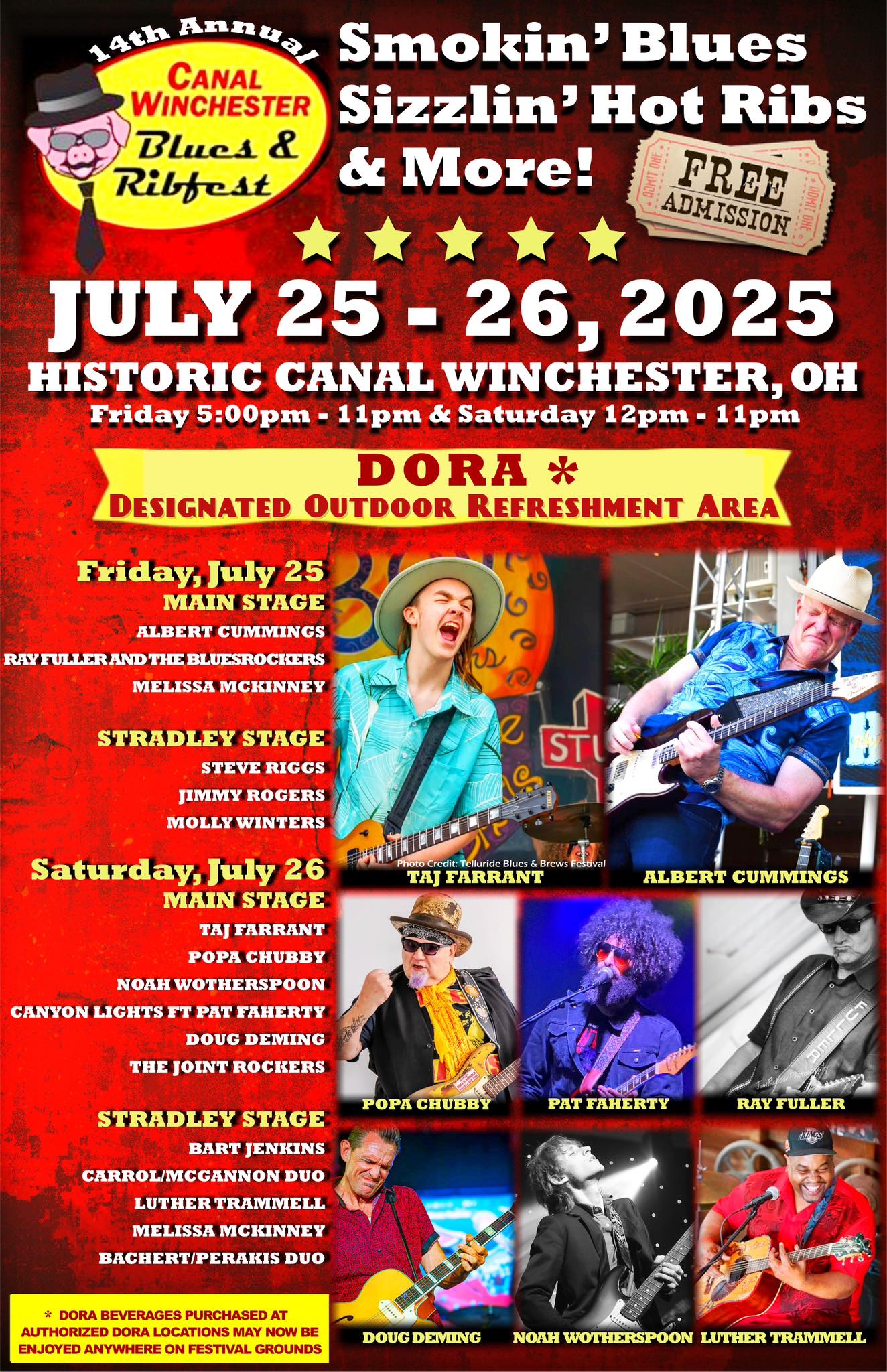 SMOKIN' BLUES, SIZZLIN' HOT RIBS ad