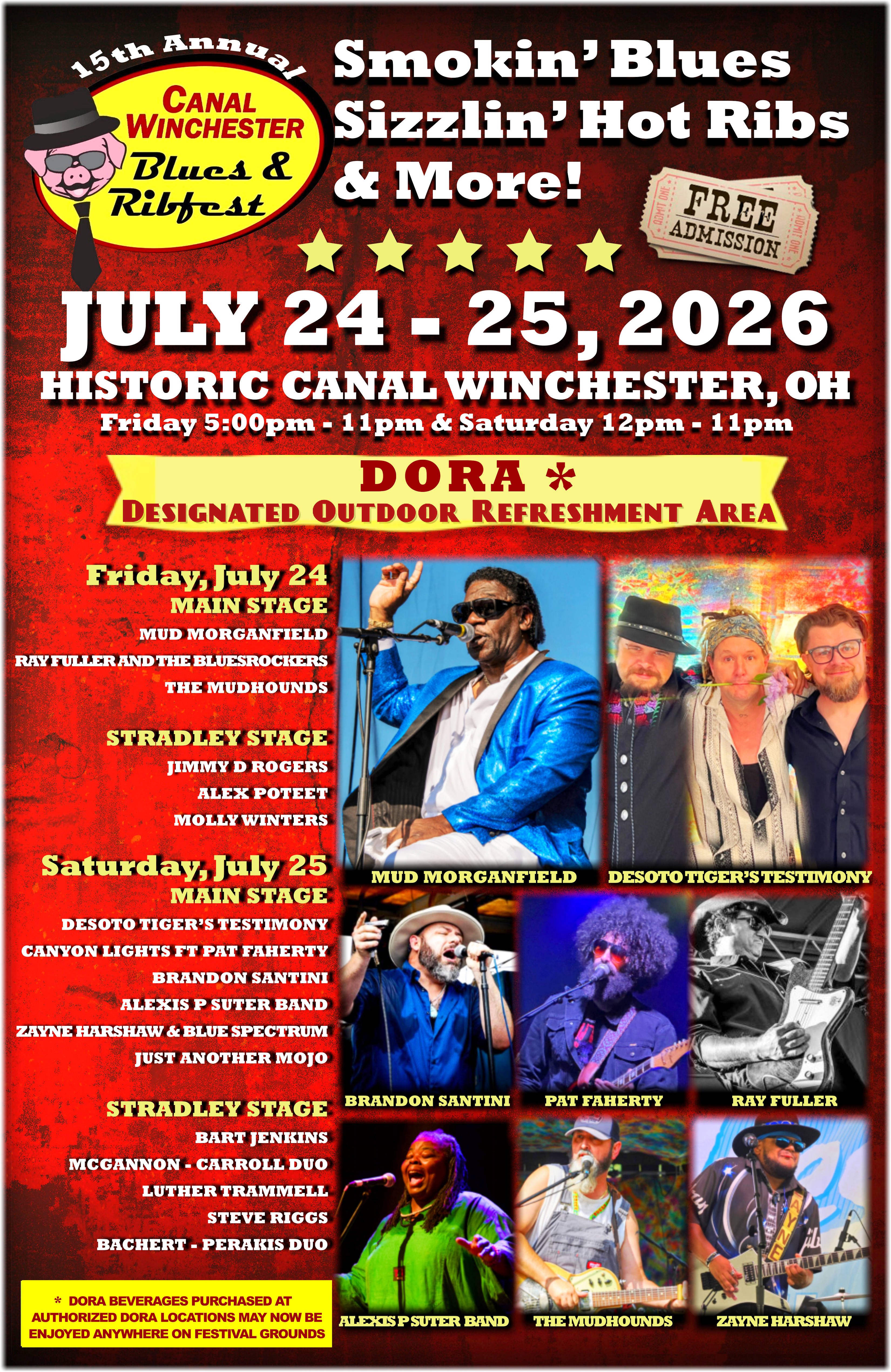 SMOKIN' BLUES, SIZZLIN' HOT RIBS ad